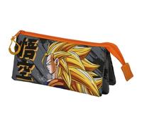Dragon Ball Warrior-Trousse Triple, Multicolore, 23 x 11 cm