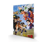 Dragon Ball Z - Battle Clash - Impression Sur Bois 40x59cm