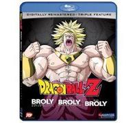 Dragon Ball Z: Broly Triple Feature - Broly-Broly Second Coming-Bio-Broly - Blu-Ray Import Zone A