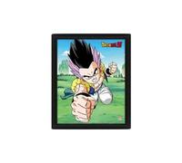 Dragon Ball Z Cadre 3d Lenticulaire Fusion