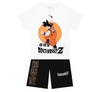 Dragon Ball Z Ensemble T-shirt Et Short Pour Garçon, Ensemble Coordonné Goku, Tenues Et Ensembles Vêtements Garçon Anime, Blanc 6-7 Ans