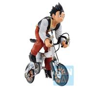 Figurine - BANPRESTO - Gohan sur Vélo - 18 cm - Licence Dragon Ball - Collection Ichibansho