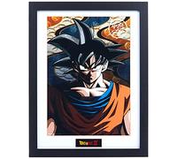 Dragon Ball Z Goku (Stampa In Cornice 30 x 40 cm) (1 accessoire)