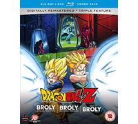 Dragon Ball Z Movie Collection Five: The Broly Trilogy (Blu-Ray+DVD) [Edizione: Regno Unito] [Import]