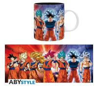 ABYstyle Tasse DRAGON BALL SUPER Transformations Goku