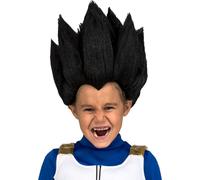 Dragon Ball Z™ Perruque Vegeta pour enfants noir