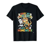 Dragon Barbu a mangé Mes devoirs drôle pour Animal de Compagnie lézard T-Shirt