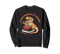 Dragon Barbu a mangé Mes devoirs lézard pour étudiant Sweatshirt