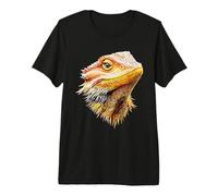 Dragon Barbu Lézard Reptiles Bearded Doux Dragon Barbu T-Shirt Haut de Gamme