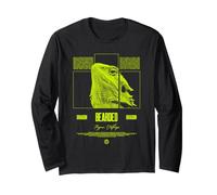 Dragon Barbu Modern Streetwear Reptile Keeper Manche Longue