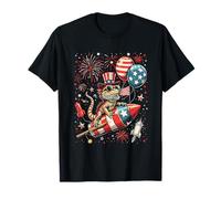 Dragon barbu patriotique du 4 juillet T-Shirt