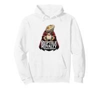 Dragon Barbu Serviteur Humain Reptile Royalty Sweat à Capuche