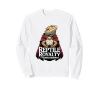 Dragon Barbu Serviteur Humain Reptile Royalty Sweatshirt