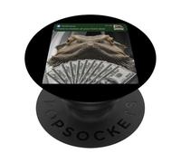 Dragon Barbu « There is Motion At Your Front Door Lizard » PopSockets PopGrip Adhésif