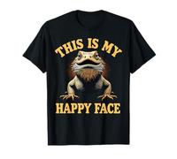 Dragon barbu « This Is My Happy Face » T-Shirt