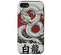 Dragon Blanc la bête Azur Coque pour iPhone SE (2020) / 7/8