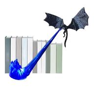 Dragon Book Corner 3D Printed Safe Decorative Dragon Bookends Statue
