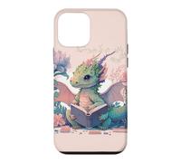 Dragon Book Worm Dragons and Books Happy Reading Book Dragon Coque pour iPhone 12 Mini