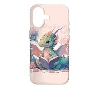 Dragon Book Worm Dragons and Books Happy Reading Book Dragon Coque pour iPhone 17