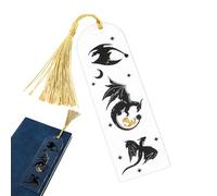 Dragon Bookmarks For Kids, 50x152MM Acrylic Bookmark With Tassel, Long-Lasting Small Bookmarks | Innovative Versatility For Men Women Book Lovers, Creative Page Markers, Bookmark With Tassel