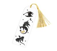 Dragon Bookmarks Kids - Marque-page en acrylique, étiquette de lecture créative, support de page, design petit et élégant | Accessoire livres pour adultes, étudiants amoureux du roman