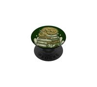 Dragon Books Reading Fantasy Book Lover Magic Library PopSockets PopGrip Adhésif