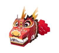Dragon Box Jeu de costumes pour adultes - Cardboard portable Dragon Toys | Cardboard 3ds Toy de bricolage, vêtements créatifs pour traditionnels portables, jouets de jeu pour dessins