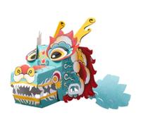 Dragon Box Jeu de costumes pour adultes - Cardboard portable Dragon Toys | Cardboard 3ds Toy de bricolage, vêtements créatifs pour traditionnels portables, jouets de jeu pour dessins