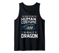 Dragon C'est Mon Costume Humain, Je suis Vraiment Un Dragon Débardeur