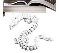 Dragon Chinois articulé, Jouet Flexible Dragon Chinois Figurines à | Impression 3D Figurines à collectionner, décorations de table pour bureau, bibliothèque,