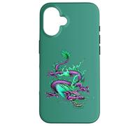 Dragon Chinois du Monde Souterrain créature Mythique de la Voie navigable Coque pour iPhone 16