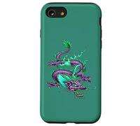 Dragon Chinois du Monde Souterrain créature Mythique de la Voie navigable Coque pour iPhone SE (2020) / 7/8