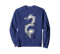 Dragon Chinois Zodiac Tribal Fantasy Art Créature Mythique Sweatshirt