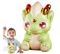 Dragon Coin Bank - Statue du Dragon , Dragon Money Saving Bank | Banque de Monnaie sur Le Thème du Dragon, Statue de Dragon 2024 Année de la Mascotte Dragon Pot à Monnaie Incassable