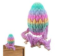 Dragon Collection Object-Dragon with Dragon in It, Dragon Imprimé sur Œuf | Dragon-Props, Crystal Dragon Zappel Toys, Decoration Home, Dragon Toys, Figurines collectives pour enfants