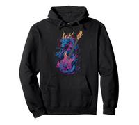 Dragon coloré avec Guitare Cool pour Un Look à Bascule Sweat à Capuche