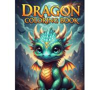 Dragon Coloring Book: 50 Unique and Epic Dragon Designs to Color - From Cute Baby Dragons to Majestic Fantasy Beasts