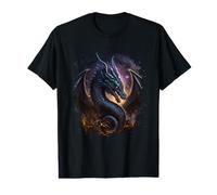 Dragon dans l'espace, Une légende Rencontre la T-Shirt Graphique avec Valeur