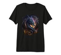 Dragon dans l'espace, Une légende Rencontre la T-Shirt Haut de Gamme