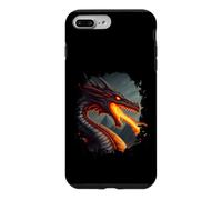 Dragon de feu cracheur de feu Terrifiant Coque pour iPhone 7 Plus/8 Plus
