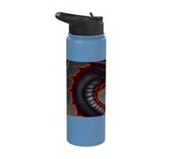 Dragon de feu cracheur de feu terrifiant Stainless Steel Insulated Water Bottle