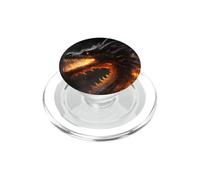 Dragon de feu créature Mystique Dragon de feu fantasme PopSockets PopGrip pour MagSafe
