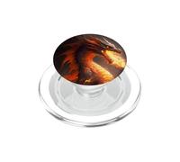 Dragon de feu créature Mystique Dragon de feu fantasme PopSockets PopGrip pour MagSafe