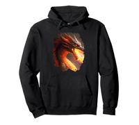 Dragon de feu créature Mystique Dragon de feu fantasme Sweat à Capuche