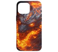 Dragon de feu émergeant des Profondeurs de Lave Ardente Coque pour iPhone 16 Pro Max