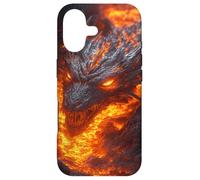 Dragon de feu émergeant des Profondeurs de Lave Ardente Coque pour iPhone 17