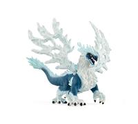 Dragon de glace, Figurine fantastique, pour enfants des 7 ans, figurine, 19 x 22 x 13 cm - schleich 70790 ELDRADOR