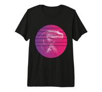 Dragon De Komodo Dessin Amour Lézard Reptile Lézard Komodo T-Shirt Haut de Gamme