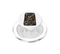Dragon de mer Japonais Chaos Wave Samurai Vintage Anime Lovers PopSockets PopGrip pour MagSafe