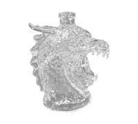 Dragon Decanter - Mythical Spirit Vessel | Sculpted Glass with Artistic Beast Form & Collector Showcase Features l for Liquor Display in Home Bar Wedding and Bachelor Event